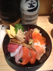 Sushi Breakfast in Tokyo